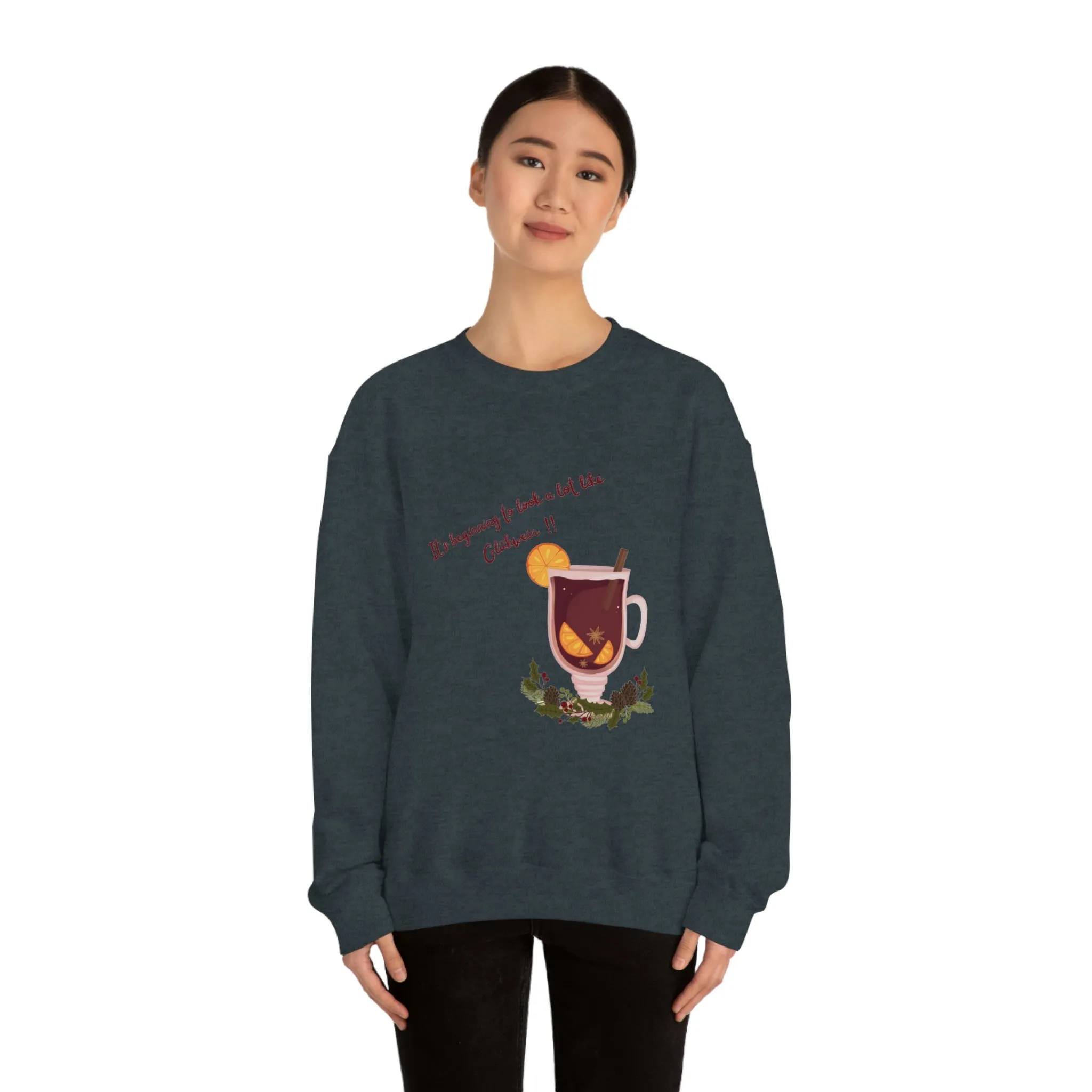 Gluhwein Unisex Heavy Blend™ Crewneck Sweatshirt