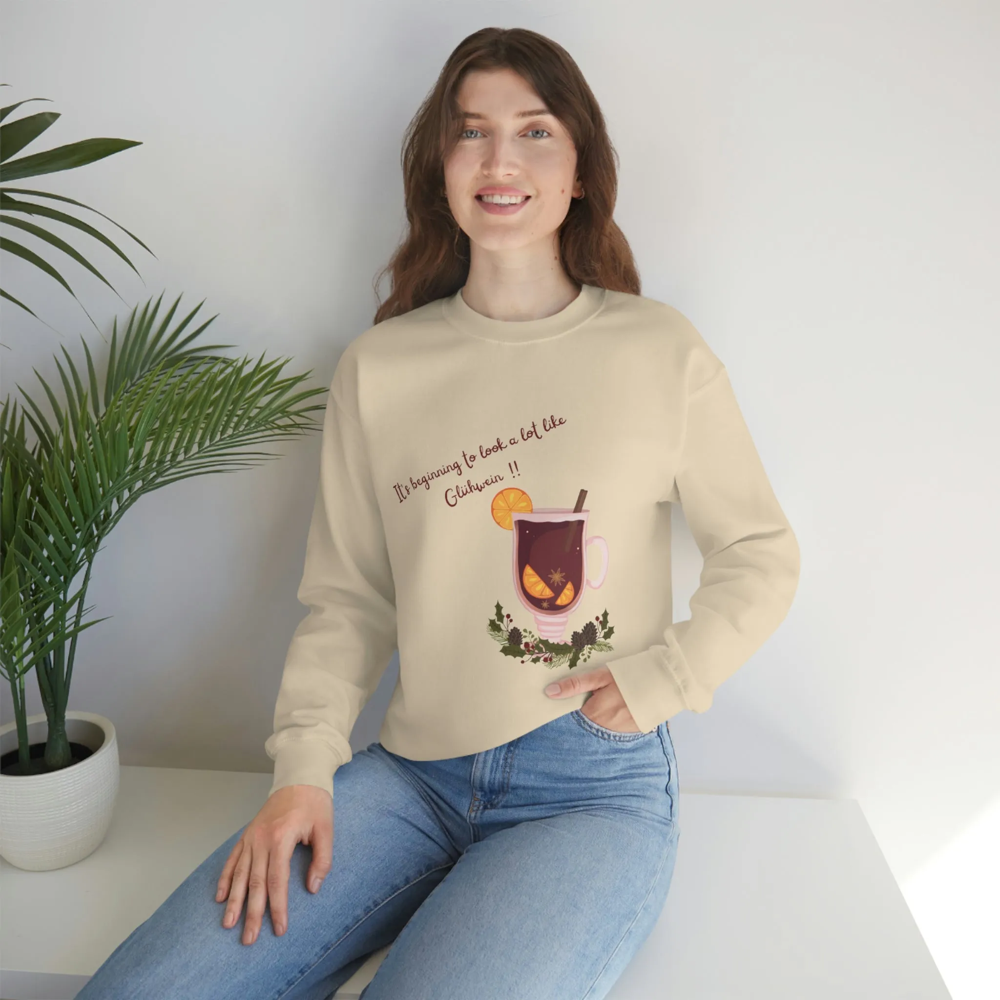 Gluhwein Unisex Heavy Blend™ Crewneck Sweatshirt