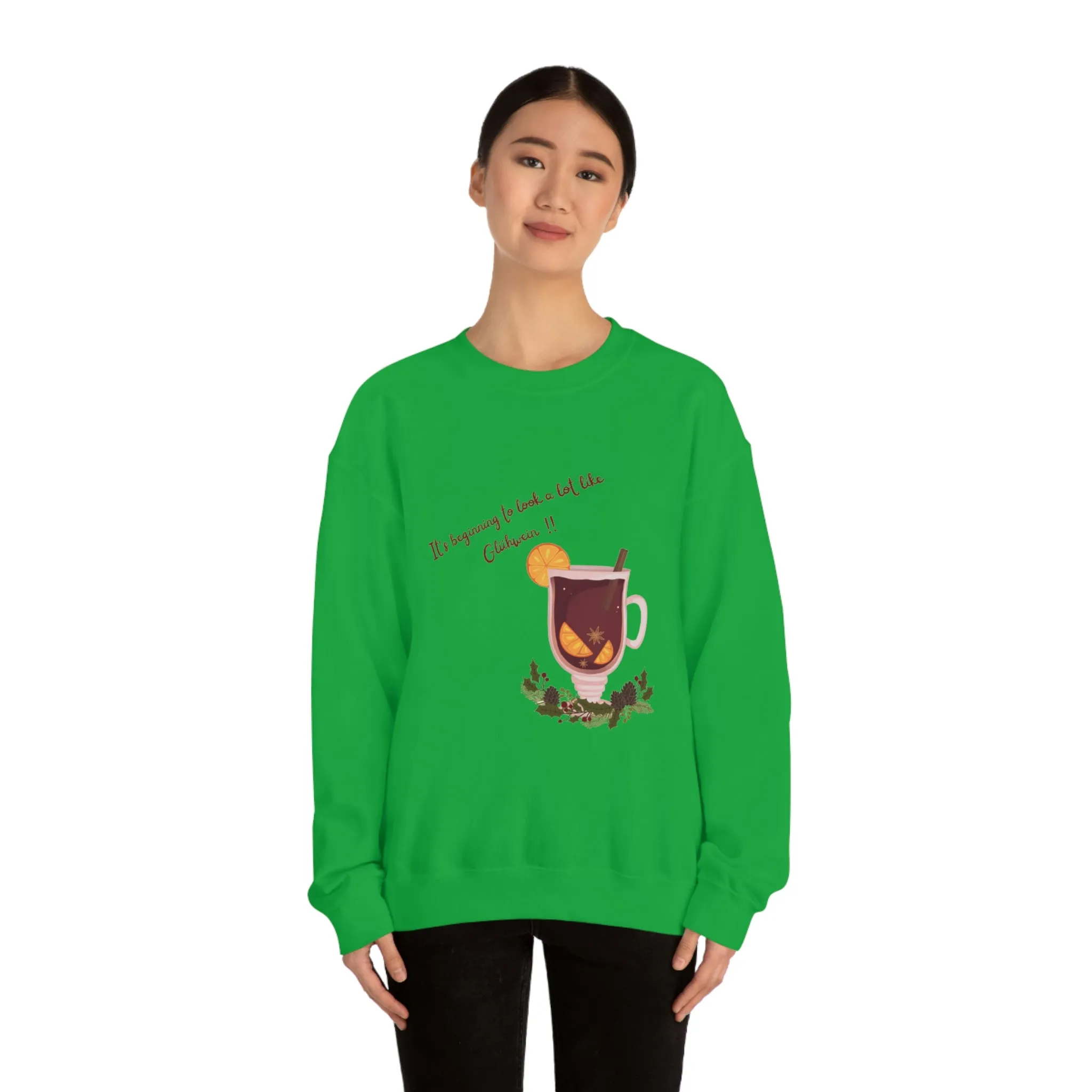 Gluhwein Unisex Heavy Blend™ Crewneck Sweatshirt