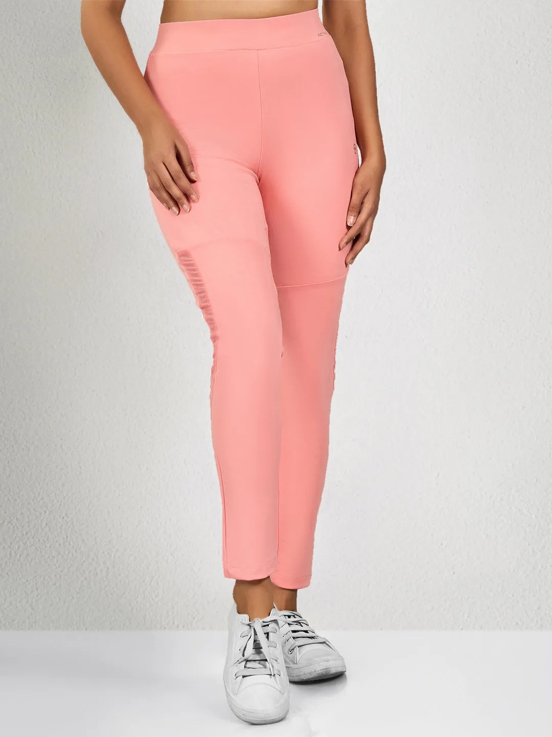 Pink Solid CS Track Pants