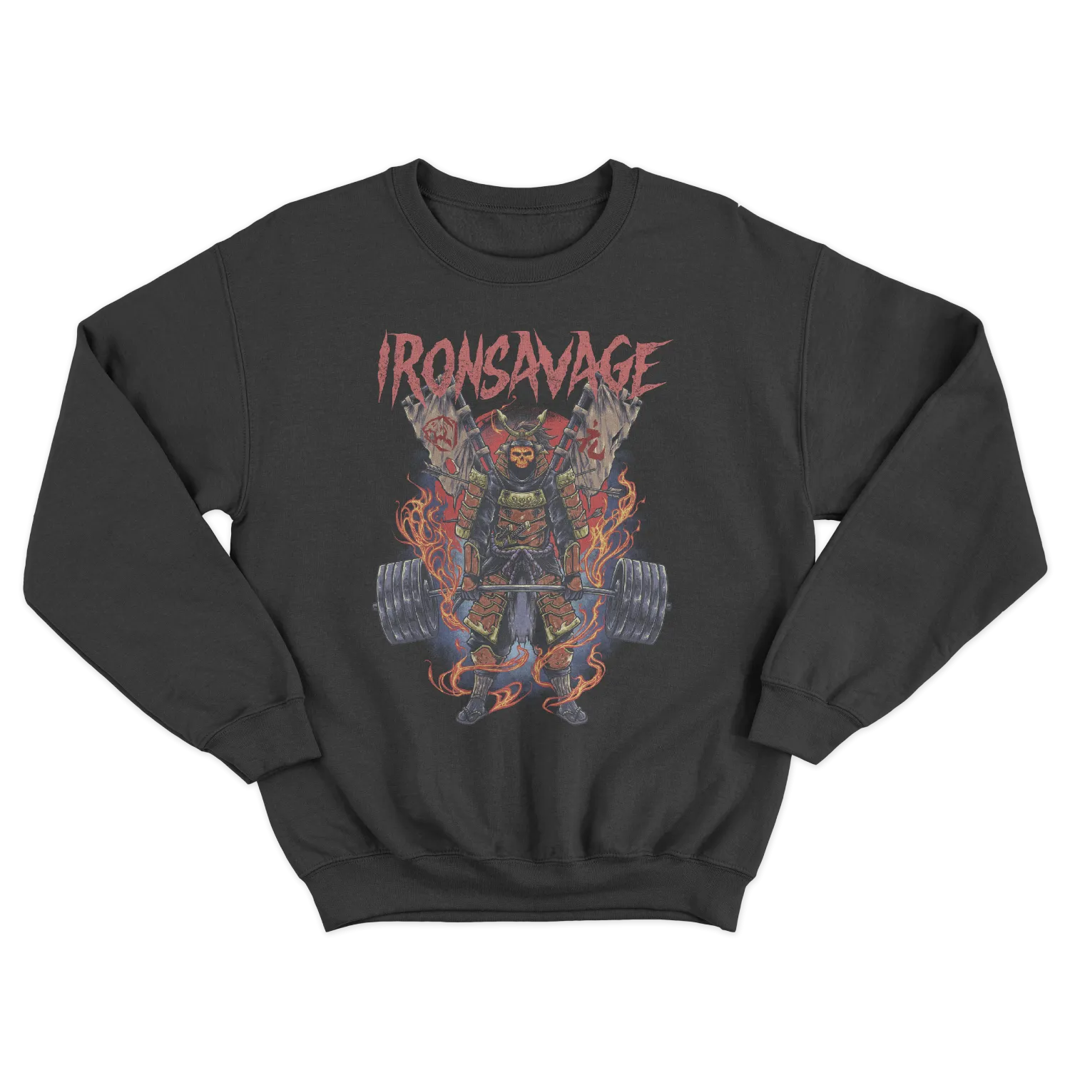Samurai: Deadlift Crewneck Sweatshirt