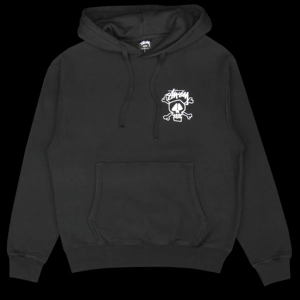 Skull & Bones Pigment Dyed Hoodie