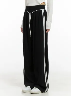 String Banded Track Pants CG426